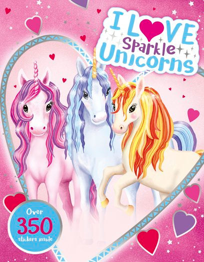 I Love Sparkle Unicorns Activity Book