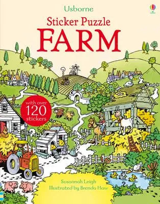 Usborne Sticker Puzzle: Farm
