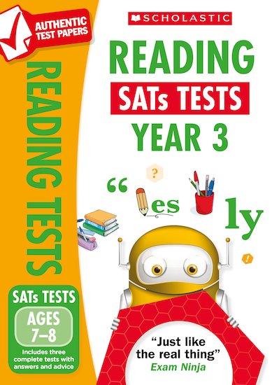 Scholastic Reading SATs Tests: Ages 7-8
