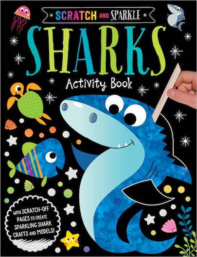 Scratch and Sparkle: Sharks Activity Book