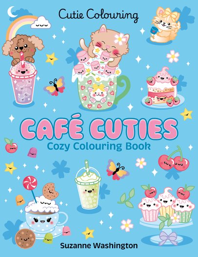 Cutie Colouring: Cafe Cuties Cozy Colouring Book