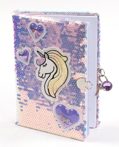 Sequinned Unicorn Journal