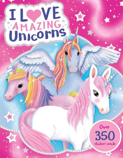 I Love Amazing Unicorns Activity Book