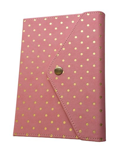 Rose Gold Polka Dot Journal