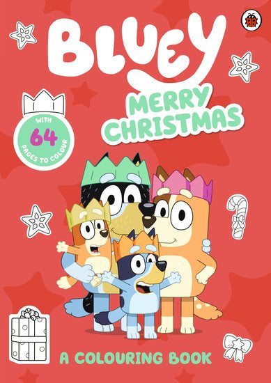 Bluey: Merry Christmas - A Colouring Book