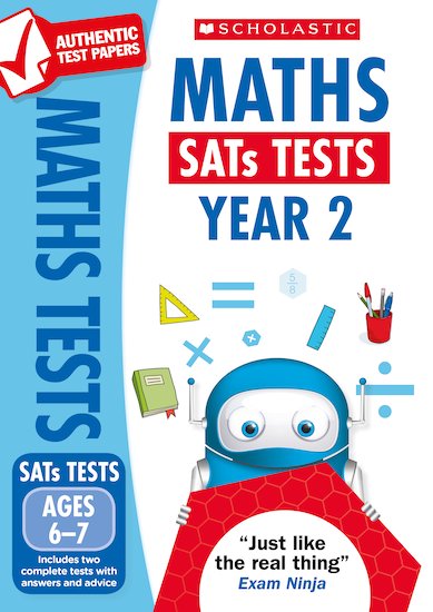 Scholastic Maths SATs Tests: Ages 6-7