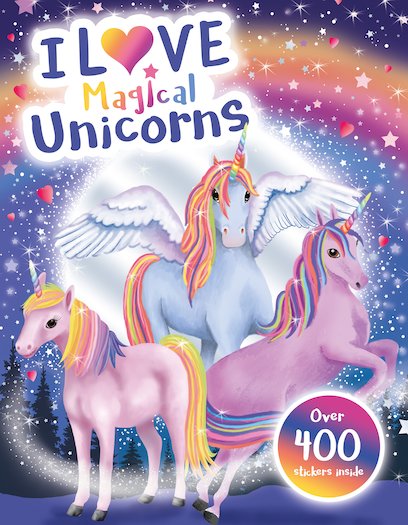I Love Magical Unicorns Activity Book