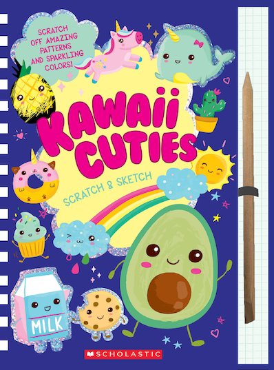Kawaii Cuties Scratch & Sketch